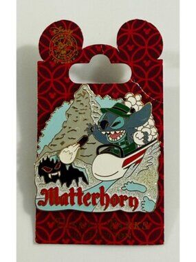 Disney Mickey's Pin Odyssey 2008 - Stitch Riding Matterhorn Bobsleds
